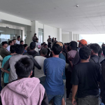 Unjuk Rasa Tolak Tambang Pasir di Sungai Gentungan Kalukku