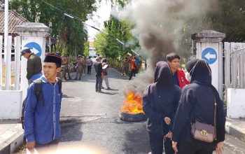 Lamban Tangani Persoalan Krusial, GMNI Polman Demo : Pemkab AFK!