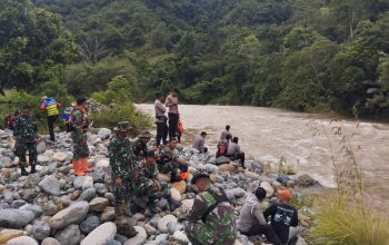 Pencarian Cucu dan Nenek Terseret Arus Sungai di Mamasa Masih Nihil