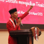 Ketua GMNI Polman, Andi Baraq