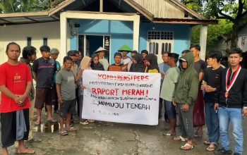 Warga Budong-Budong Deklarasi tolak Tambang Pasir PT Yakusa Tolelo Nusantara