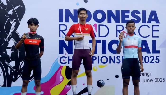 Atlet Sulbar Muhammad Yahya Usman Raih Emas di Kejurnas Balap Sepeda 2025