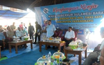 Kunjungan Wagub Sulbar ke Pasangkayu