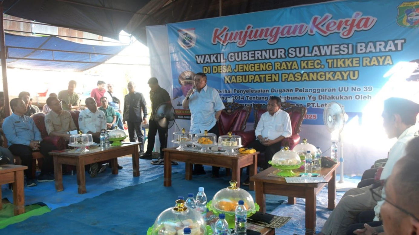 Kunjungan Wagub Sulbar ke Pasangkayu