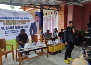 M. Khalil Qibran Disambut Antusias di Bonda, Warga Keluhkan Jalan Rusak dan Minim Fasilitas Kesehatan