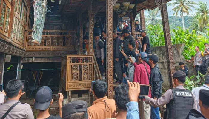 Eksekusi Harta Gono-Gini di Polman, Rumah Ukir Senilai Miliaran Dibagi Dua