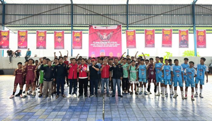 Peringati Bulan Bung Karno, PDIP Sulbar Gelar Turnamen Futsal Pelajar “Soekarno Cup”