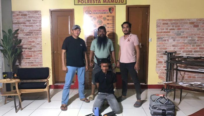 Gasak Rumah Kosong yang Ditinggal ke Kebun, Pemuda Mamuju Diciduk saat Jual Barang Curian