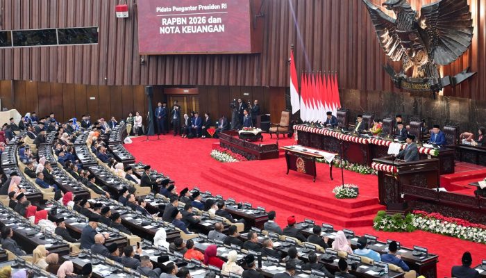 Pemerintah Tetapkan Rancangan APBN 2026 Sebesar Rp 3.786,5 triliun