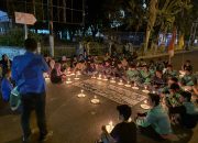 Doa Bersama, PMII dan Komunitas Ojol Mamuju Desak Kematian Affan Diusut Tuntas