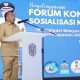 Wakil Wali Kota Bontang, Agus Haris saat memberikan sambutan.
