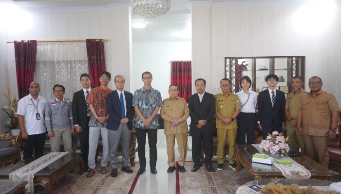 Wagub Sulbar Terima Kunjungan IMV Corporation Jepang, Bahas Pemasangan Alat Deteksi Dini Bencana