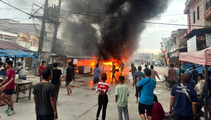 Kebakaran Kios di Wonomulyo, Remaja 15 Tahun Tewas Terjebak Api
