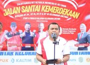 Jalan Santai HUT RI di Loktuan, Wawali Dorong Warga Aktif Dukung Pembangunan Kota