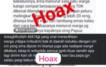 Viral di Medsos, Polisi Pastikan Isu Kelompok Bersenjata di Kalukku Hoaks