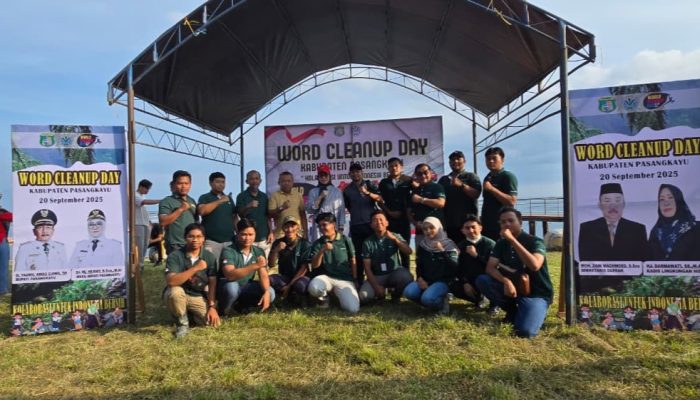 Sinergi Perusahaan dan Pemerintah, PT Pasangkayu Ikut Sukseskan World Clean Up Day