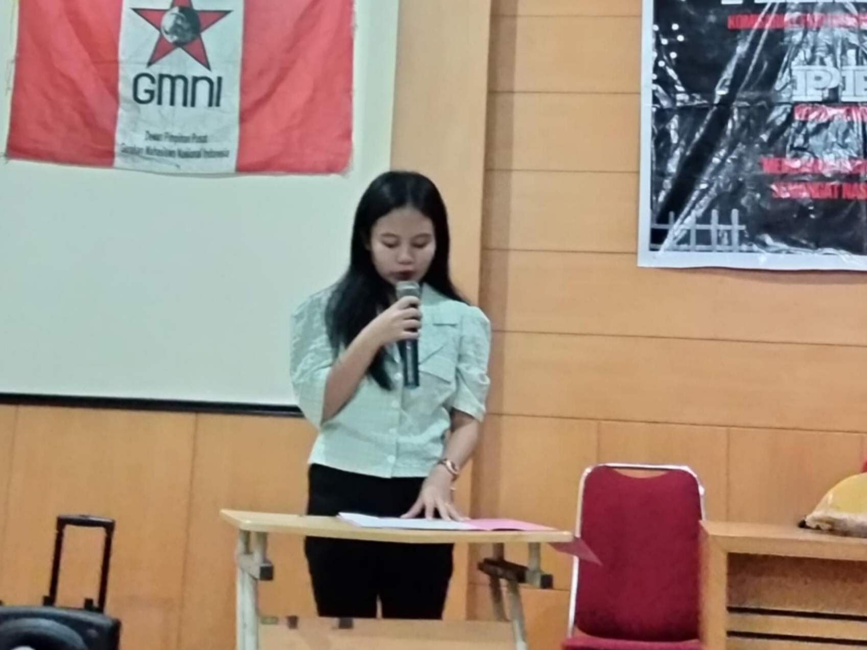 Sarinah GMNI Polewali Mandad, Hervita. Dok. Istimewa