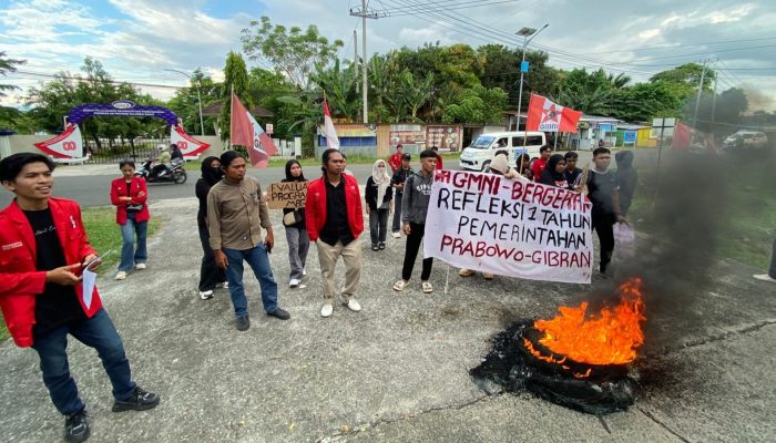 Satu Tahun Prabowo-Gibran, GMNI Mamuju Tagih Janji 19 Juta Lapangan Kerja