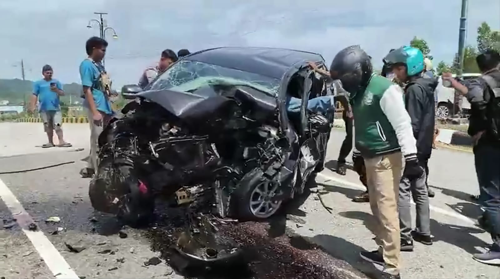 Kecelakaan Arteri Mamuju