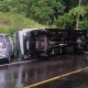 Kecelakaan Beruntun di Manalisse Mamuju, Mobil Box Terguling Hantam Pick Up dan Minibus