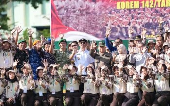 Gubernur Sulbar hadiri Persami di Korem 142 Tatag