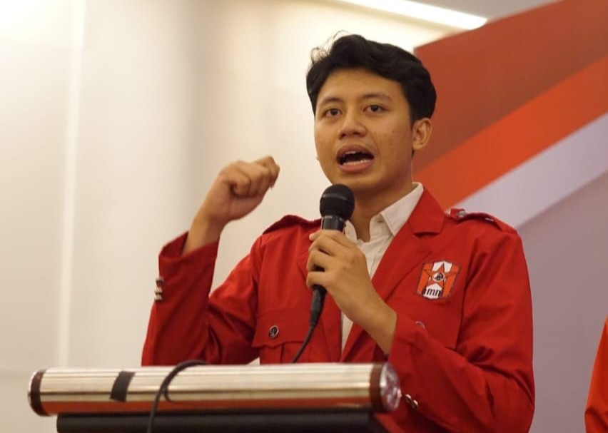 Ketua DPP GMNI Risyad Fahlefi