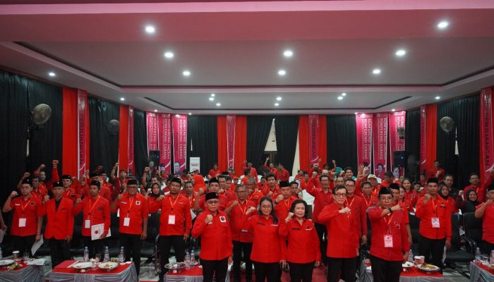 Dirombak, Ini Struktur Baru DPD dan DPC PDI Perjuangan di Sulbar