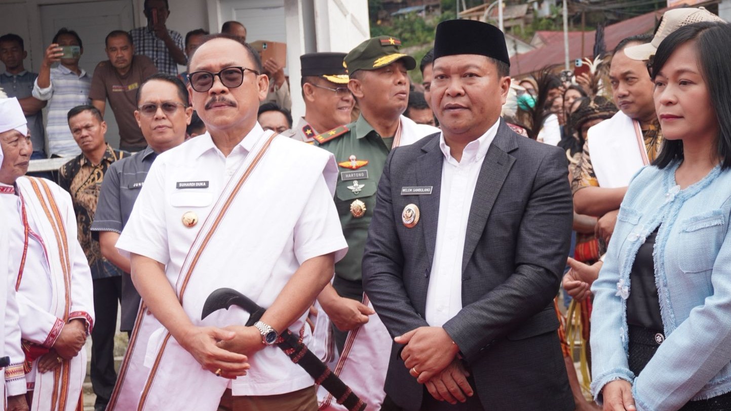 Kunjungan Gubernur Sulbar di Mamasa