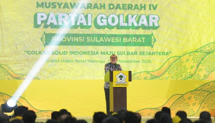 SDK Ajak Golkar Perkuat Dukungan DPRD dan Kepala Daerah untuk Pembangunan Sulbar
