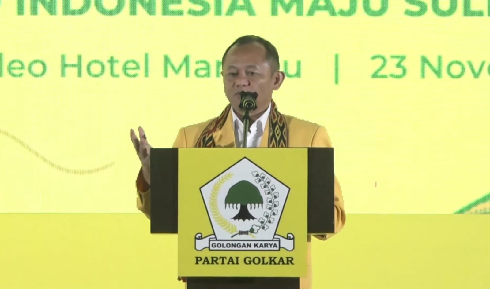 Sekjen Golkar Sarmuji