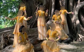 Sejumlah penari di Makam PYM I Manyambungi Todilaling Balanipa.