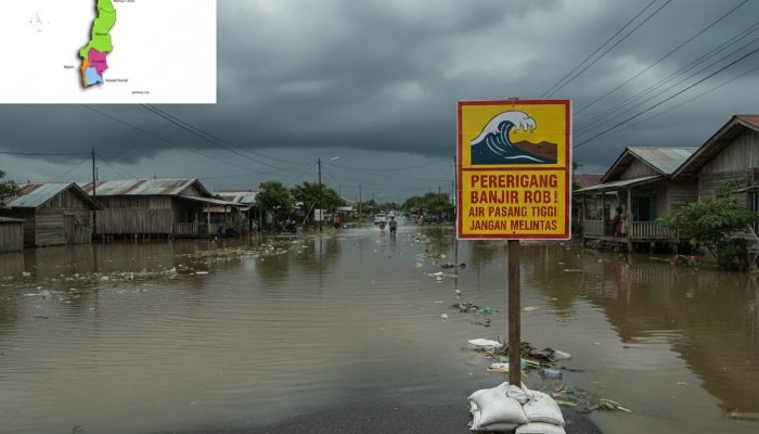 BMKG Peringatkan Potensi Banjir ROB Untuk Pesisir Mamuju, Mateng, dan Pasangkayu
