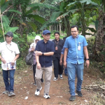 Dirjen Transmigrasi Tinjau Dua Lokasi Rencana Pembangunan Mess Patriot di Mamuju