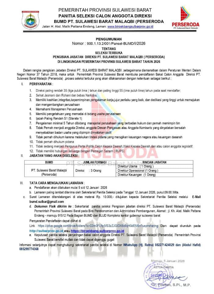 PT Sulawesi Barat Malaqbi