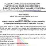 Seleksi PT Sulawesi Barat Malaqbi