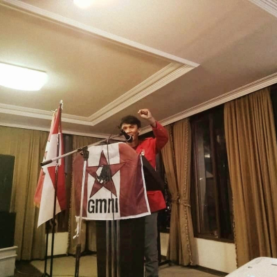 Waktu Ketua Bidang Kesehatan Masyarakat DPP GMNI, Muh Rizky