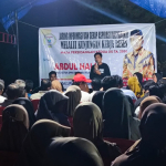 Reses Wakil Ketua DPRD Sulbar, Abdul Halim, di Desa Kebun Sari, Wonomulyo.