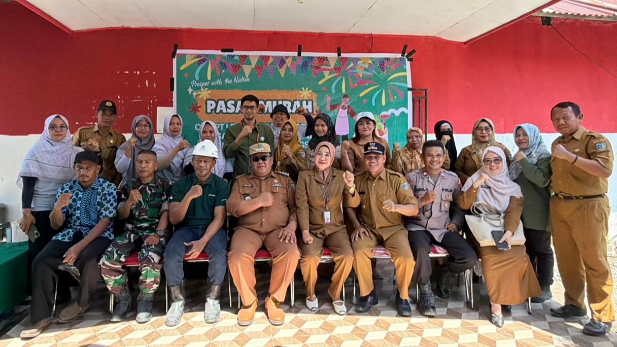 CSR Pasar Murah PT LTT di Desa Towiora, Donggala.