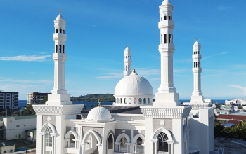 Masjid Raya Suada Mamuju. (Foto : Kementerian PUPR)