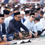 Gubernur Sulbar Shalat Id