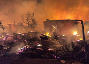 Kebakaran Galung Tuluk Polman