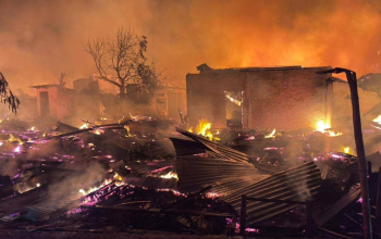 Kebakaran Galung Tuluk Polman