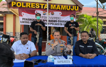 Pencurian Motor Trail di Mamuju