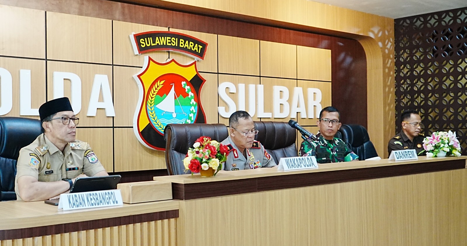 Kesbangpol Sulbar Hadiri Rakor Lintas Sektoral Kesiapan Operasi KETUPAT 2026