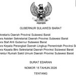Jelang Nyepi dan Idul Fitri, Pemprov Sulbar Terapkan WFH dan WFA bagi ASN