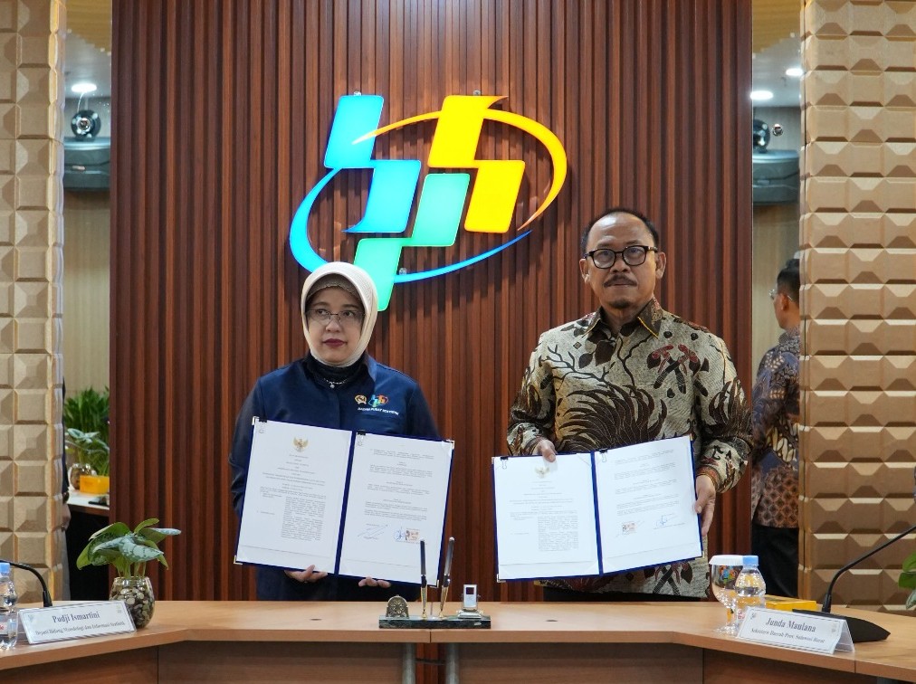 BPS dan Gubernur Sulbar Teken MoU