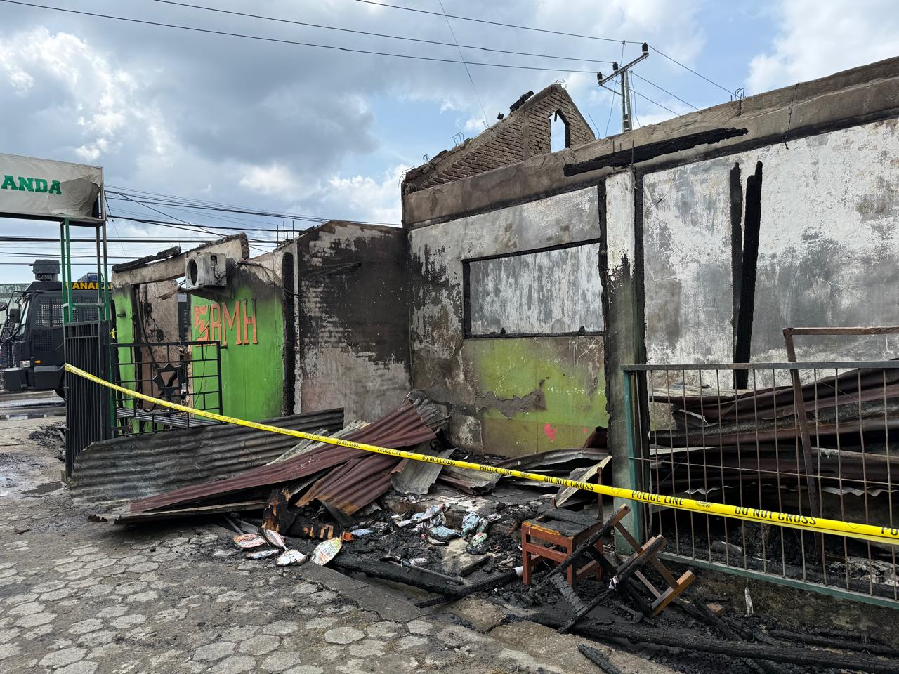 Kebakaran Ponpes Hidayatullah Mamuju