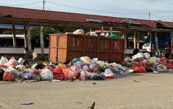 Sampah di Kota Mamuju