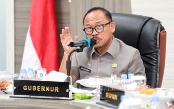 Gubernur Sulbar, Suhardi Duka, soroti belanja pegawai.