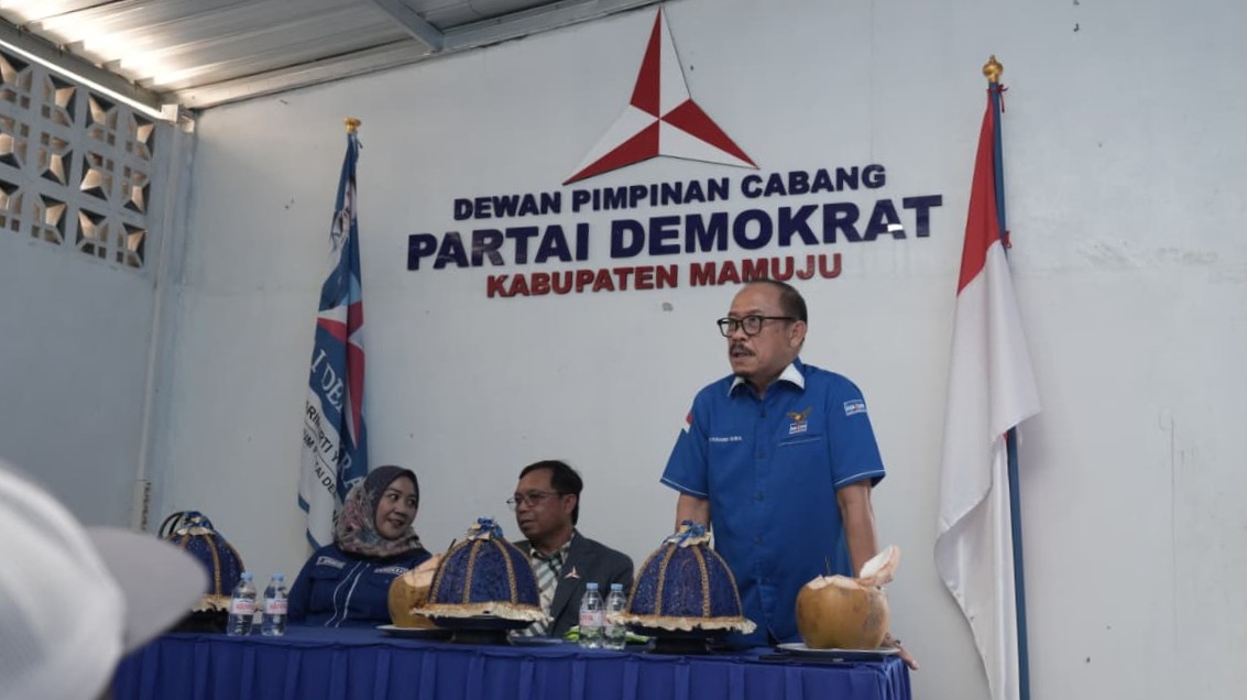 Sambut Sekjen Demokrat di Mamuju, SDK Target Sulbar Rebut Dua Kursi DPR RI di Pemilu 2029